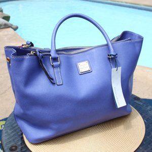 Dooney & Bourke Willa Zip Satchel Lavender